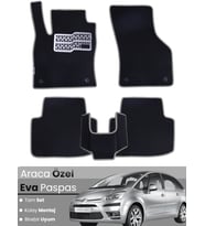 CİTROEN C4 PİCASSO (2006-2012) Uyumlu EVA Paspas Tam Set–Araca Özel,Su Geçirmez,Kolay Montaj