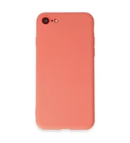 Apple İphone 7 Kılıf First Silikon - Turuncu