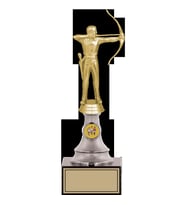 ODAK KUPA - Figürlü Kupalar - Okçu Figürlü Kupalar FG-010 A - 28 cm