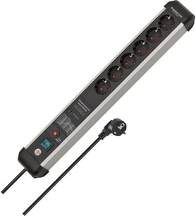 Brennenstuhl Premium-Protect-Line 6 Soketli 60.000 Amper Akım Korumalı Priz – 5 m Parazit Filtreli