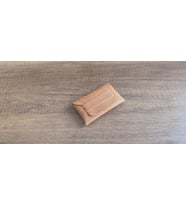 Sumerian Minimalist Deri Kartlık Taba (RFİD Kart Koruma ve Anahtarlık Hediye)