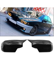 Bmw E46 Batman Yarasa Ayna Kapağı Parlak Siyah ABS 1998 1999 2000 2001 2002 2003 2004 2005