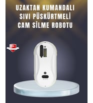 2800 Pa Güçlü Emişli Akıllı Cam Temizleyici Robot