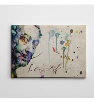 Salvador Dali Suluboya Kanvas Tablo