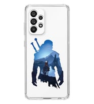 Samsung Galaxy A33 Uyumlu The Witcher Tasarımlı Şeffaf Telefon Kılıfı