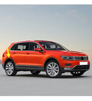 VW Tiguan 2016-2020 Sağ Arka Çamurluk Ağzı Plastik Dodik 5NA854820J