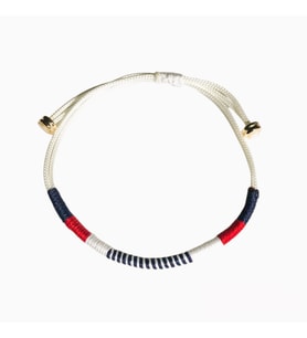 Handcraftedbyoz, Kadın, Etnik, Bohem, El yapımı, Marin, Three Colors Bileklik