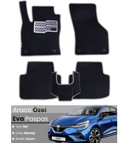 Renault Clio 5 Hatchback (2020-2025) Uyumlu EVA Paspas Tam Set – Birebir Uyum,Araca Özel Tasarım