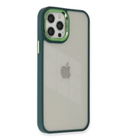 Iphone 12 Kılıf Dora Kapak - Haki Yeşil