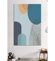 Soyut Sanatsal Modern Dekoratif Kanvas Tablo