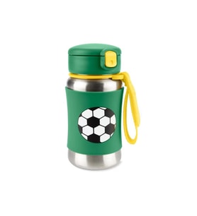 Zoo Pipetli Paslanmaz Çelik Suluk 350 ml Futbol