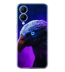 Vivo Y17S Kılıf Silikon Desen Özel Seri Kartal 1622