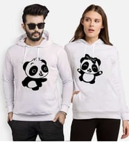 Tshirthane Panda Dans Sevgili Kombinleri Kapüşonlu Kombini (Tek Ürün Fiyatıdır.)