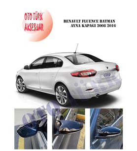 Renault Fluence Yarasa Batman Ayna Kapağı 2008 2016 (Siyah)