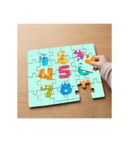 Sayıları Öğreniyorum Tasarımlı 24 Parça Ahşap Çocuk Puzzle MPK0182