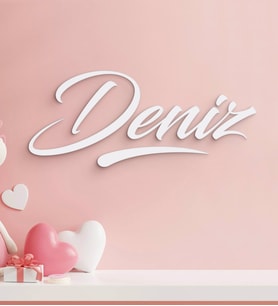 BK Gift Kişiye Özel İsimli Ahşap Duvar Yazısı-1 (Gri)