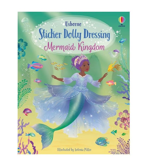 knee length dresses for ladies Sticker Dolly Dressing Mermaids [Book]