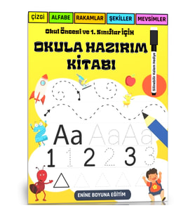 Okula Hazırım Kitabı (YAZ-SİL)