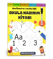 Okula Hazırım Kitabı (YAZ-SİL)