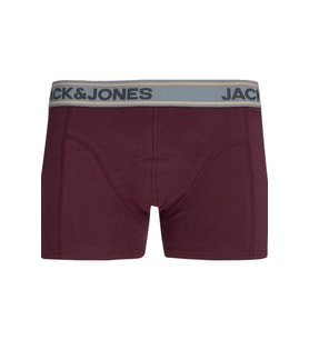 Jack & Jones Erkek Pamuklu Boxer - Super Trunk (Bordo)