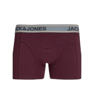 Jack & Jones Erkek Pamuklu Boxer - Super Trunk (Bordo)