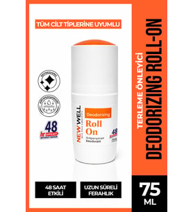 Deodorizing Roll On Terleme Önleyici Koltuk Altı Roll On (Turuncu) 75 ML