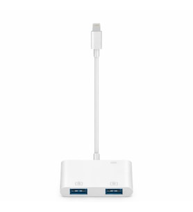 ZR540 2 Usb 1 Lightning Camera Adapter