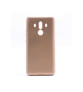 Huawei Mate 10 Pro Uyumlu Kılıf Zore Premier Silikon Kapak (Gold)