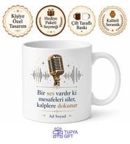 Dünya Radyo Günü Hediye Kupa Ses Dalgalarıyla Milyonlara Ulaşanlara Bardak