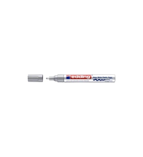Edding Markör Boya Dekor 2-4 MM Yuvarlak Uçlu Gümüş 750 (10 Lu Paket)