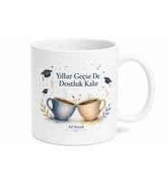 Mezunlar Buluşması Hatıra Kupa Yıllar Sonra Kahve Keyfi Hediye Bardak