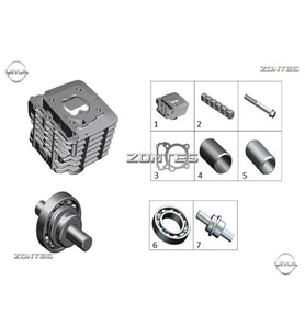 ZONTES S250 SEKROMEÇ RULMANI 61903 17-30-7 ORJ