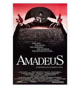 Amadeus Tablo Ahşap Poster Dekoratif