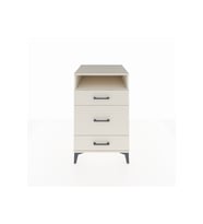 Kronos Komodin Tek Raflı 3 Çekmeceli 60x59x96 Aytaşı-Aytaşı