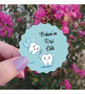 Ahşap Magnet Erkek Diş Buğdayı