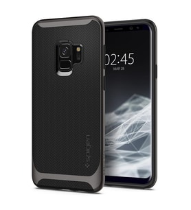 Spigen Galaxy S9 ile Uyumlu Kılıf Neo Hybrid Gunmetal