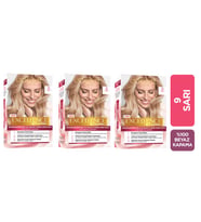 Loreal Excellence Sarı 9 (3 Adet)