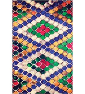 Eliana Home Baskılı, Yıkanabilir Kaymaz Taban Salon Halısı LNA1893-SD040 100x150 cm (Sarı)