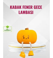 Northcity Silikon Pumpkin Gece Lambası ve Telefon Tutucu LED Şarj Edilebilir - 3 Ayarlı