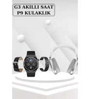 Yeni Nesil Sesli Görüşme Akıllı Saat Çoklu Şarj Girişli Bluetooth Kulaklık Nabız Ölçer