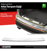 Mercedes E Class W212 SW Krom Arka Tampon Eşiği 2010-2013 A+ Kalite