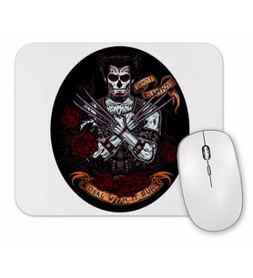 Dia Dos Mortos Wolverine 02 Mouse Pad.jpg
