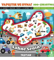 Sahne Senin! Taşıtlar - Yapıştır ve Oyna! + 100 Çıkartma