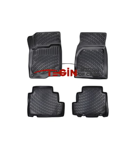 Chevrolet Captiva 2007 3D Havuzlu Paspas Siyah (Karışık)