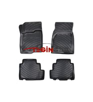 Chevrolet Captiva 2007 3D Havuzlu Paspas Siyah (Karışık)