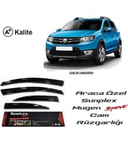 Dacia Sandero Cam Rüzgarlığı Mugen Tip Sunplex 2013-2016