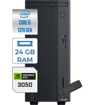 Asus Expertcenter P500MV Intel Core I5-13420H 24GB Ddr5 2tb SSD Freedos 6GB/RTX3050 Minitower Masaüstü Bilgisayar WK5136216512B0DF09+Zettausbbellek