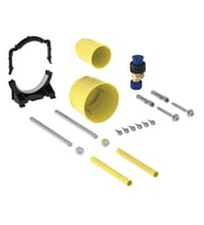 GEBERIT MONTAJ SETİ - SİGMA 8 CM DUOFİX 242.421.00.1