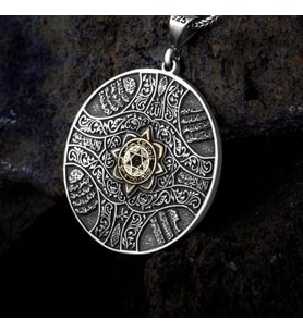 Mührü Süleyman Özel Seri Gümüş Kolye