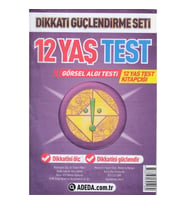 Dikkati Güçlendirme Seti 12 Yaş Test